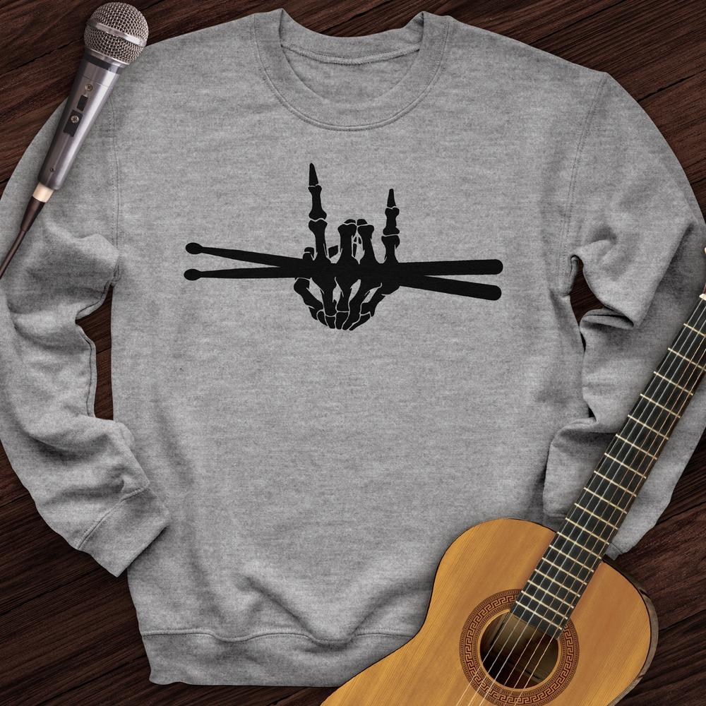 Skeleton Drummer Crewneck