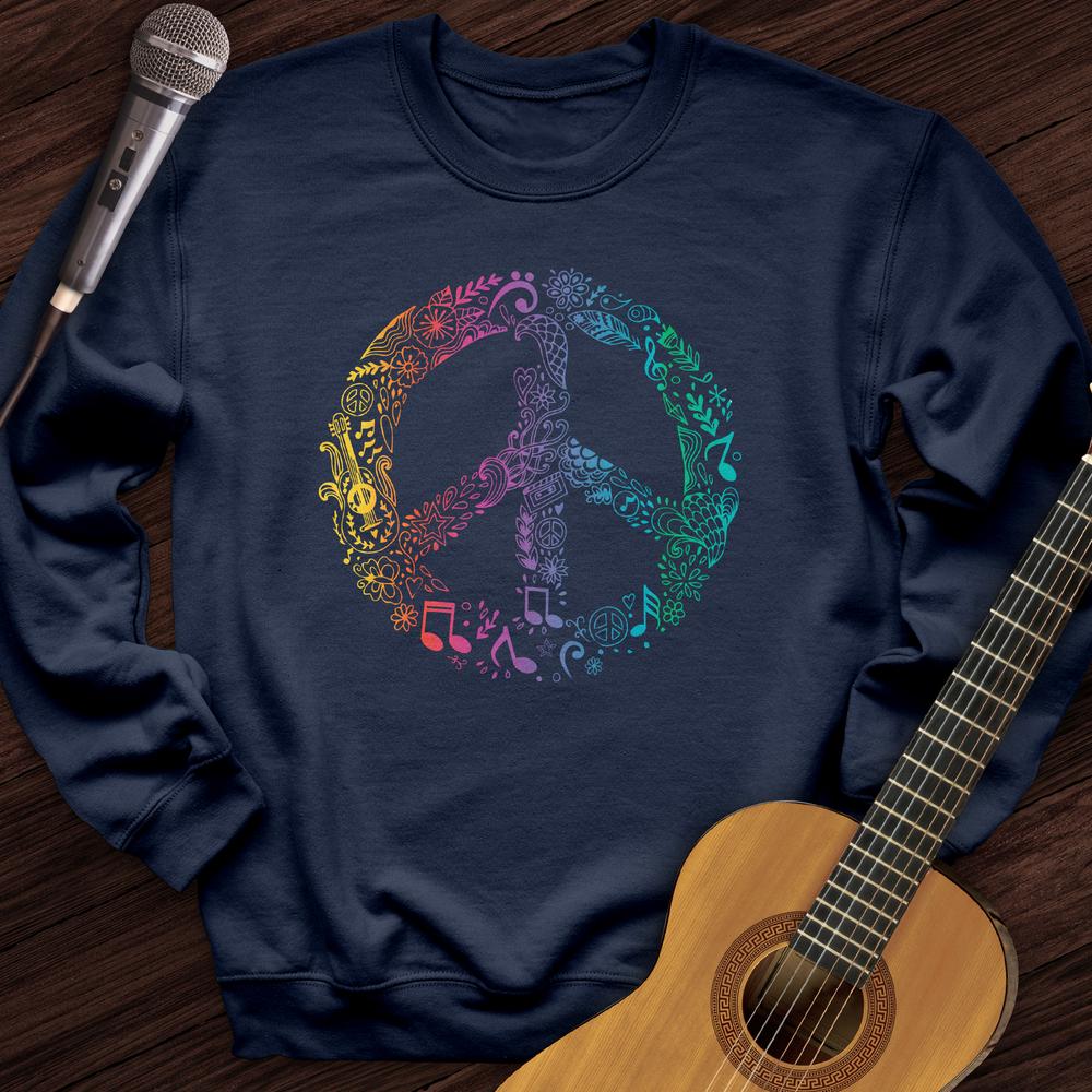 Peace Sign Crewneck