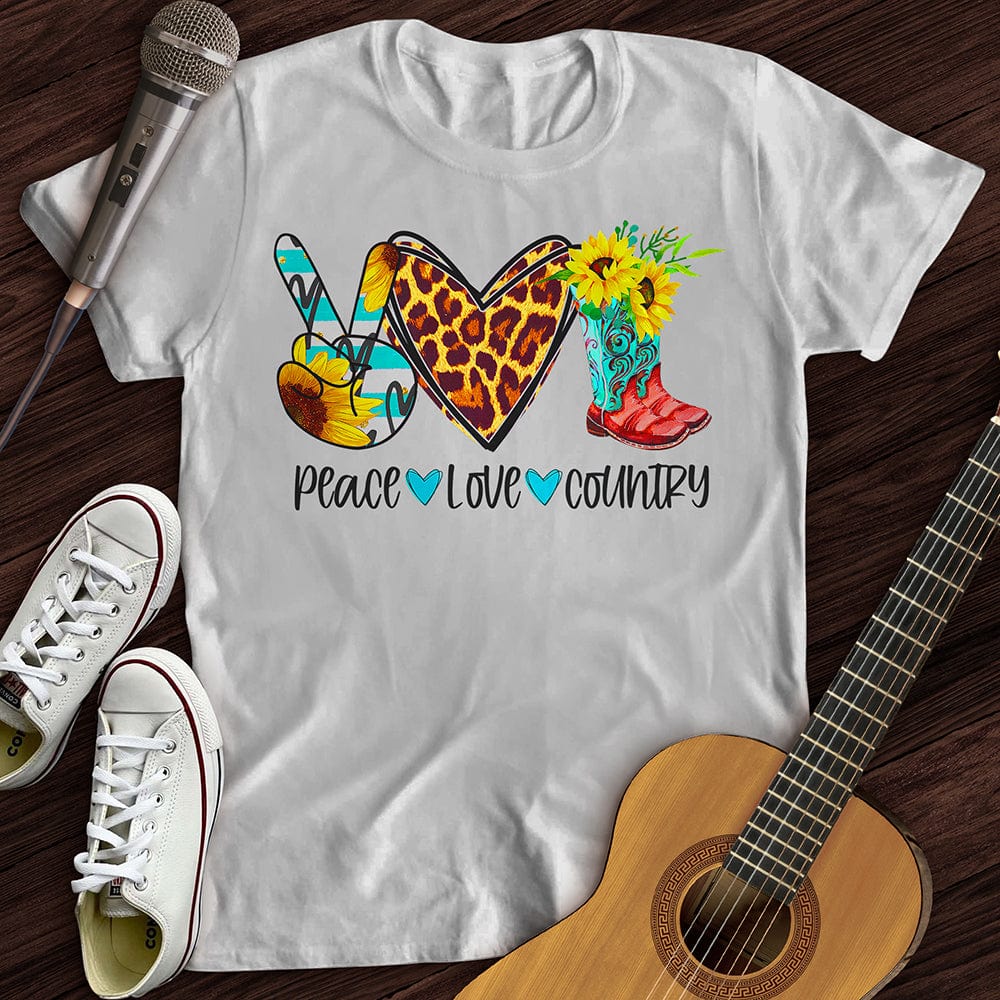 Peace, Love, Country T-Shirt