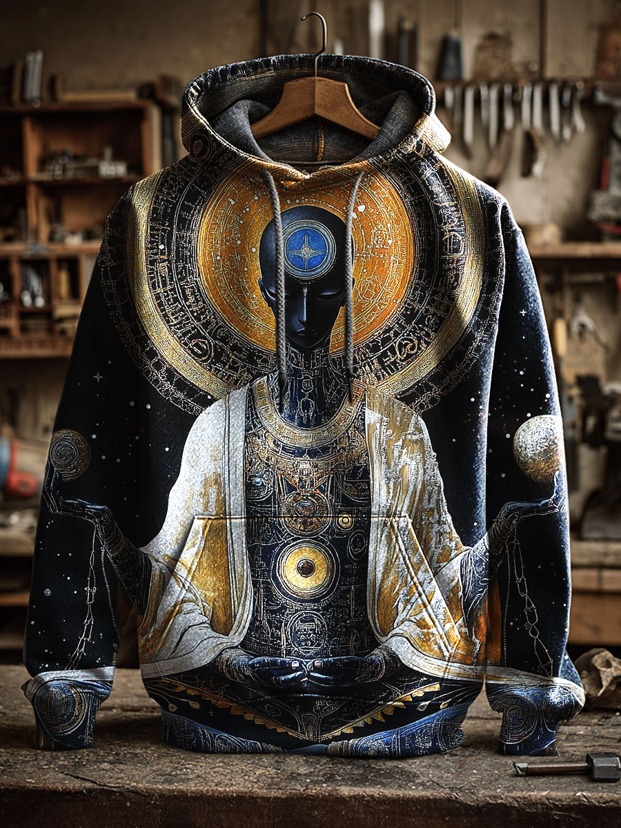 Mysterious Art Prints Casual Hoodie Sweatshirt