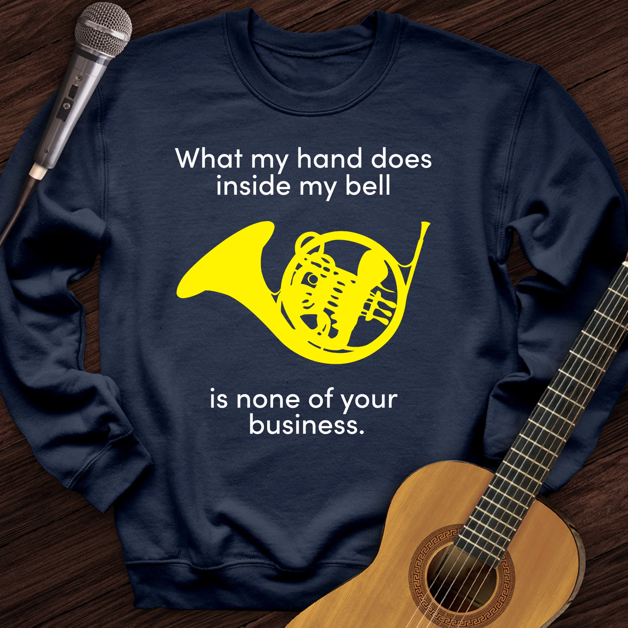What My Hand Does Crewneck