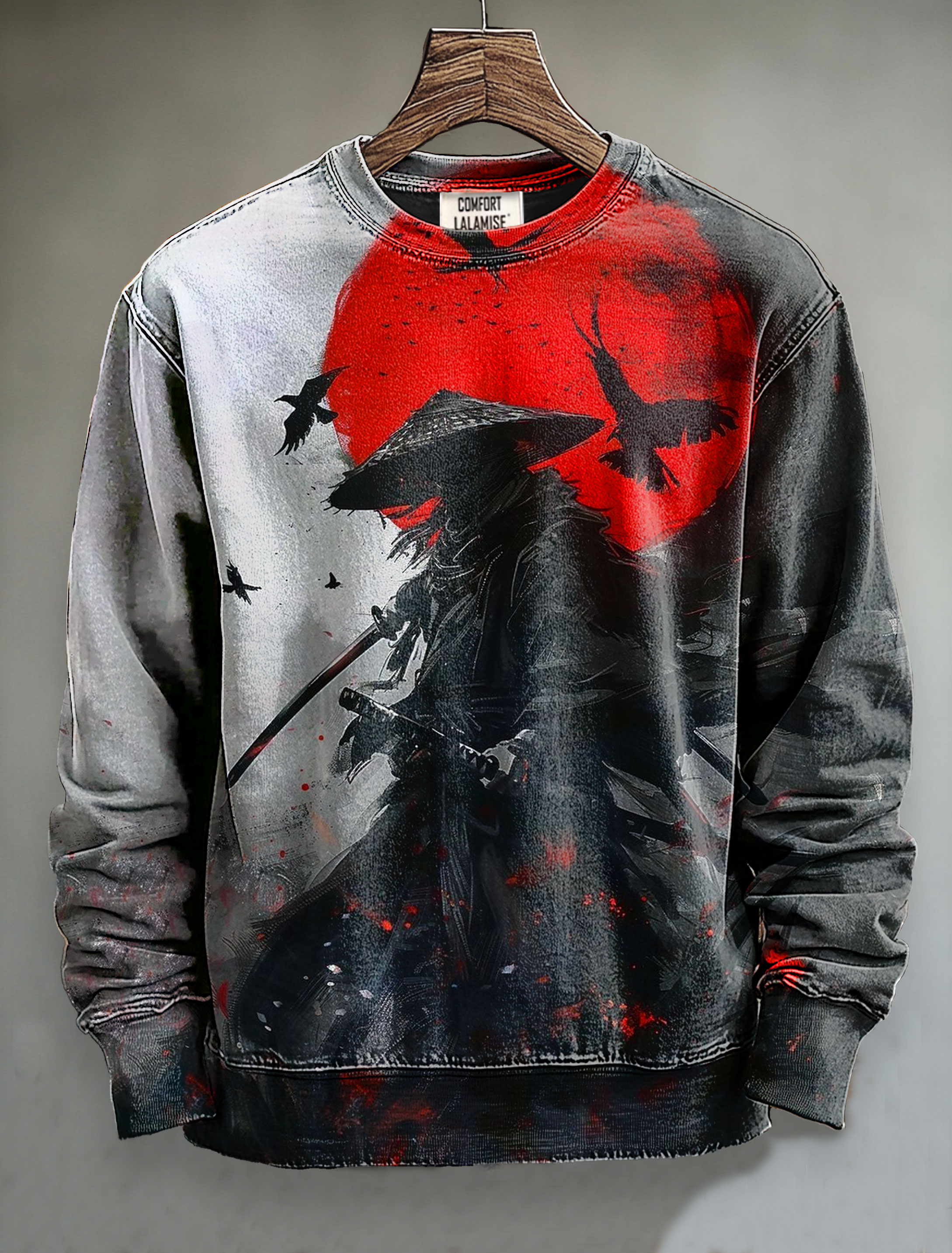 Killer Art Print Casual Sweatshirt