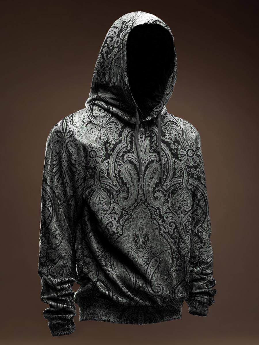 Tribal Style Casual Hoodie Sweatshirt