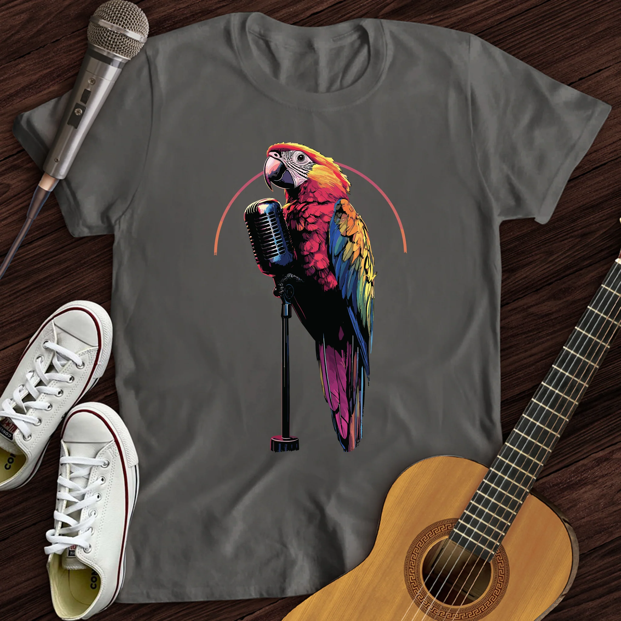 Parrot Microphone T-Shirt