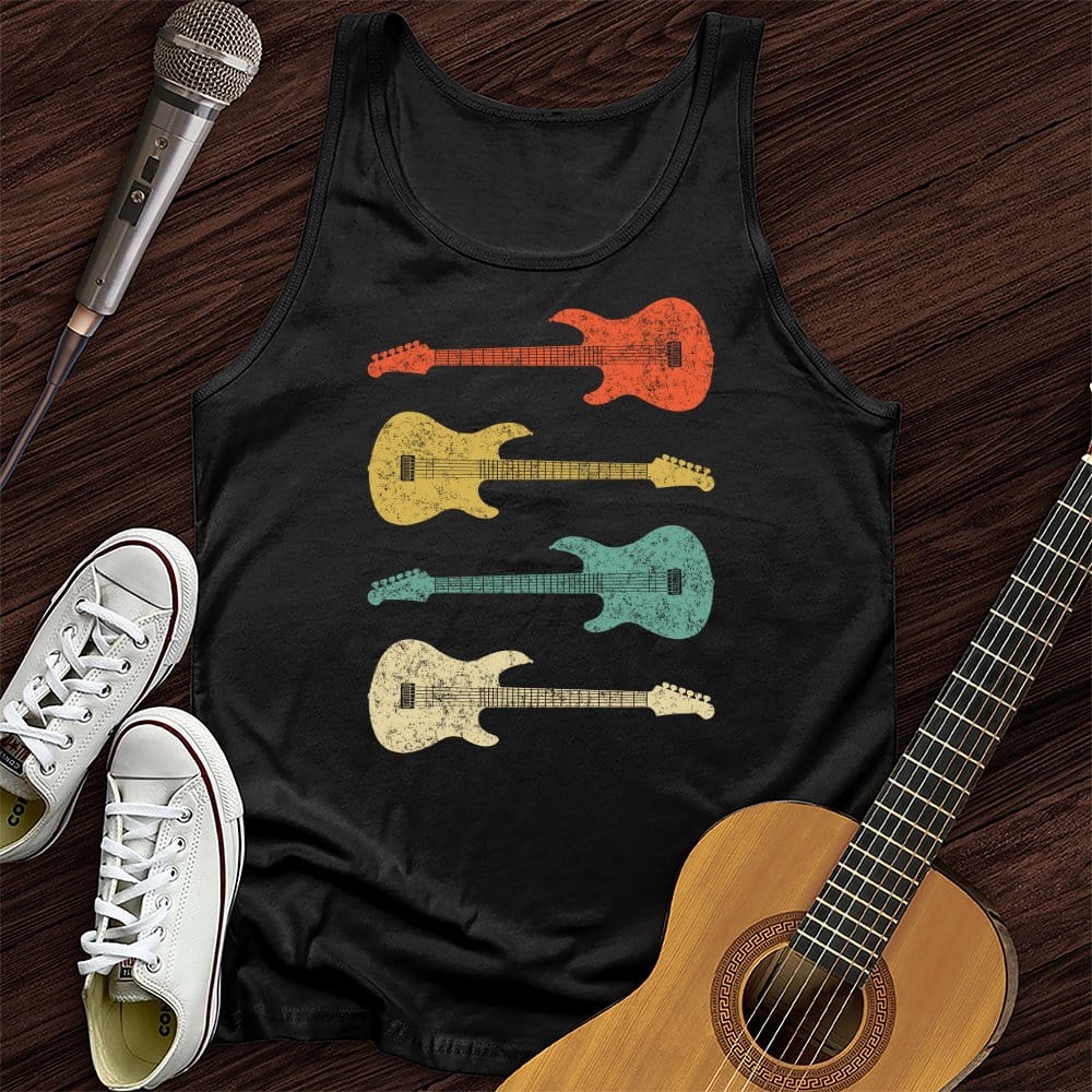 Vintage Bass Guitar Tank Top