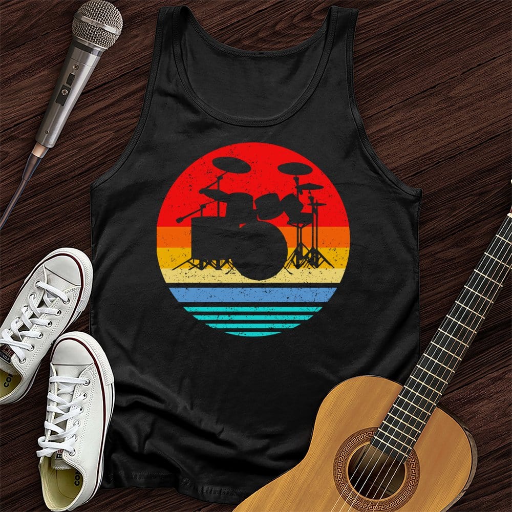 Vintage Drum Set Tank Top