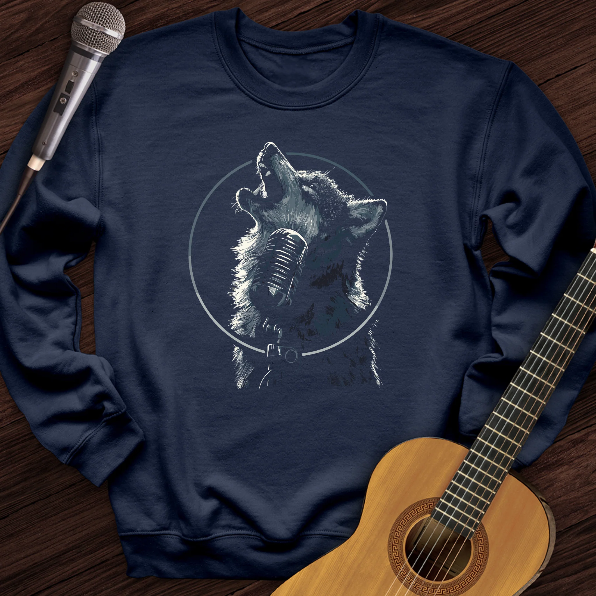 Soulful Wolf Crewneck