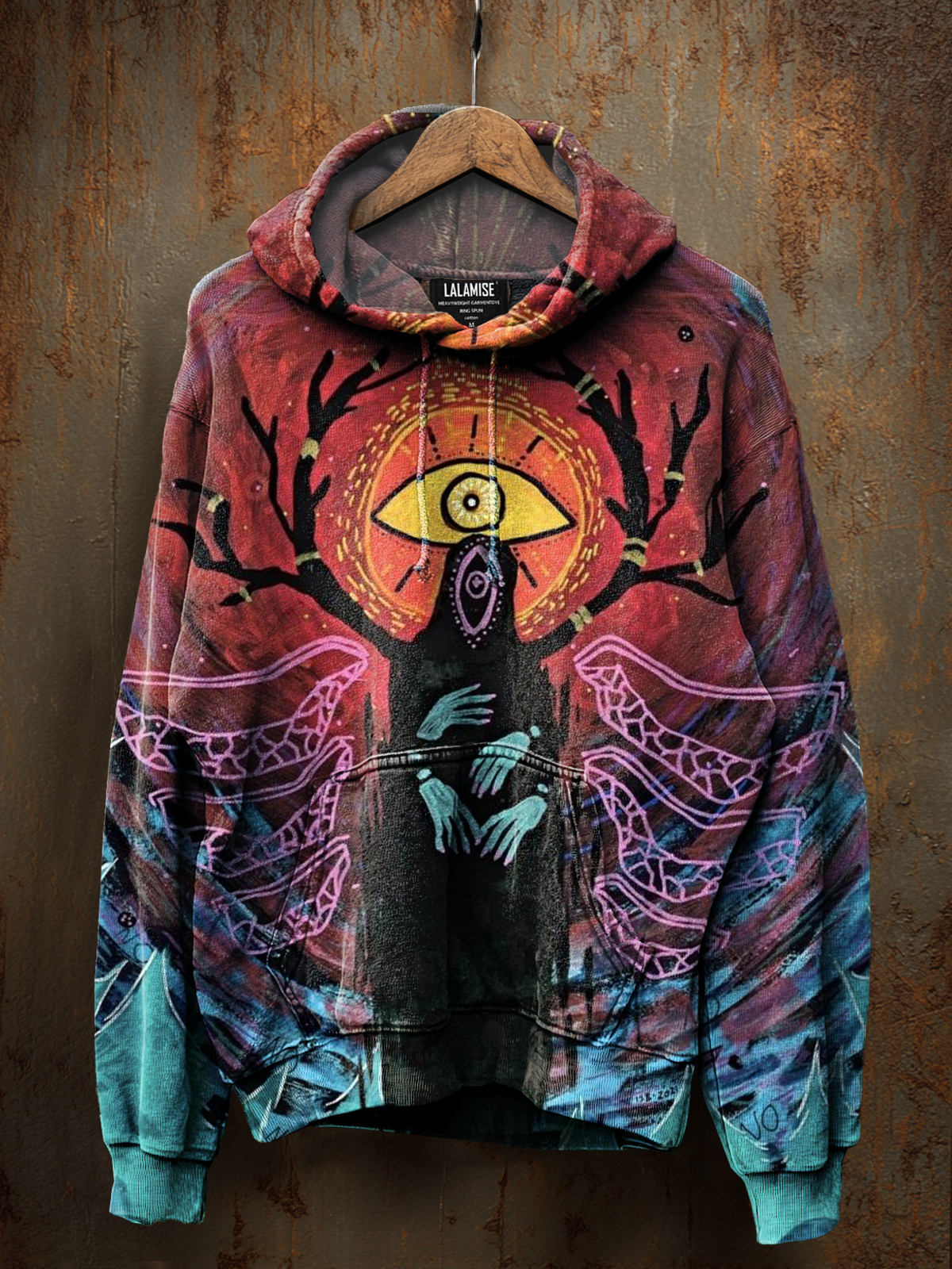 Dark Fantacy Cool Mysterious Art Print Casual Sweatshirt