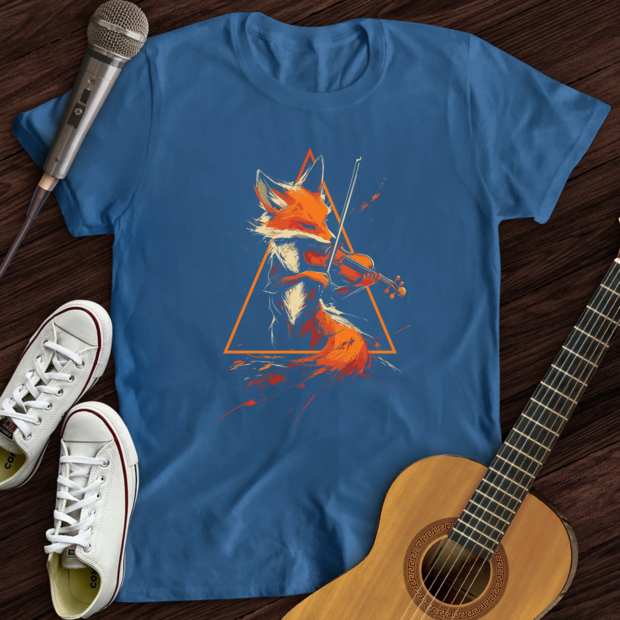 Fox Violin T-Shirt