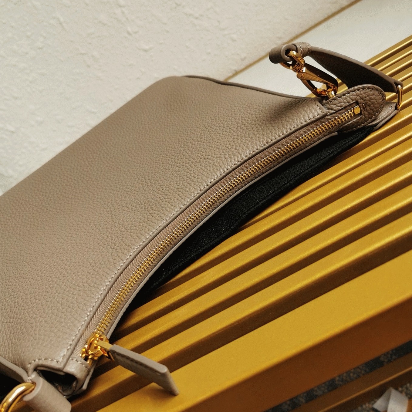 Prada Shoulder Bag Fake in Grey