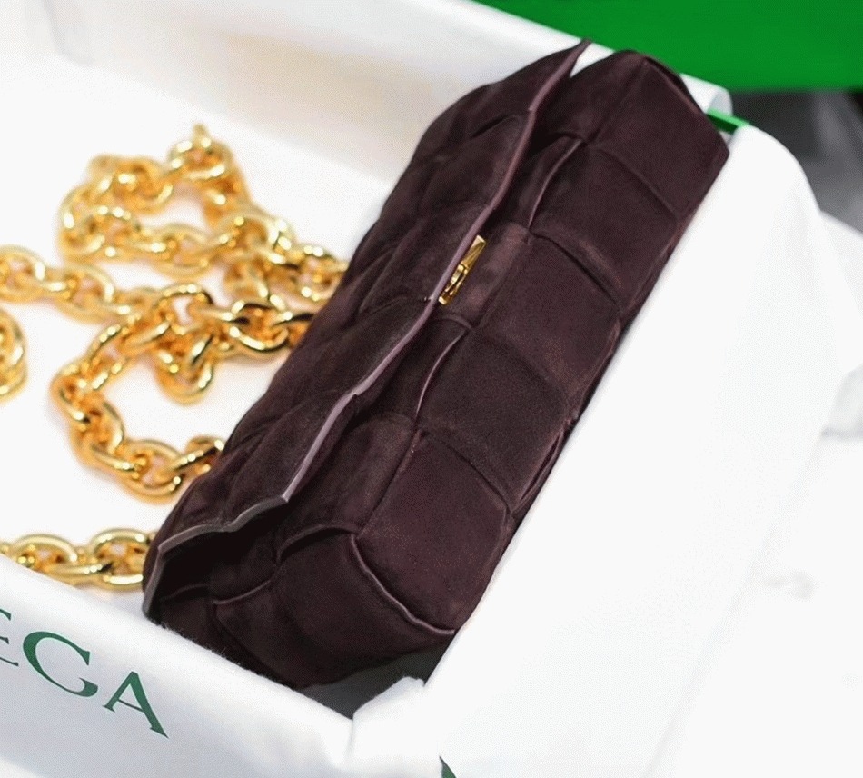 Top Quality Replica Bottega Veneta Chain Cassette Bag In Fondant