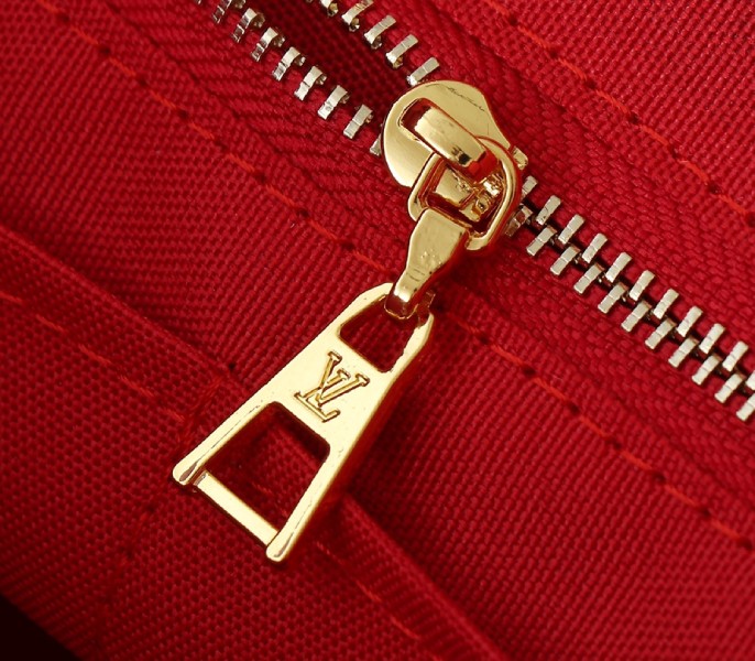 LV X TM Monogram Canvas Onthego MM With Cherry Blossom