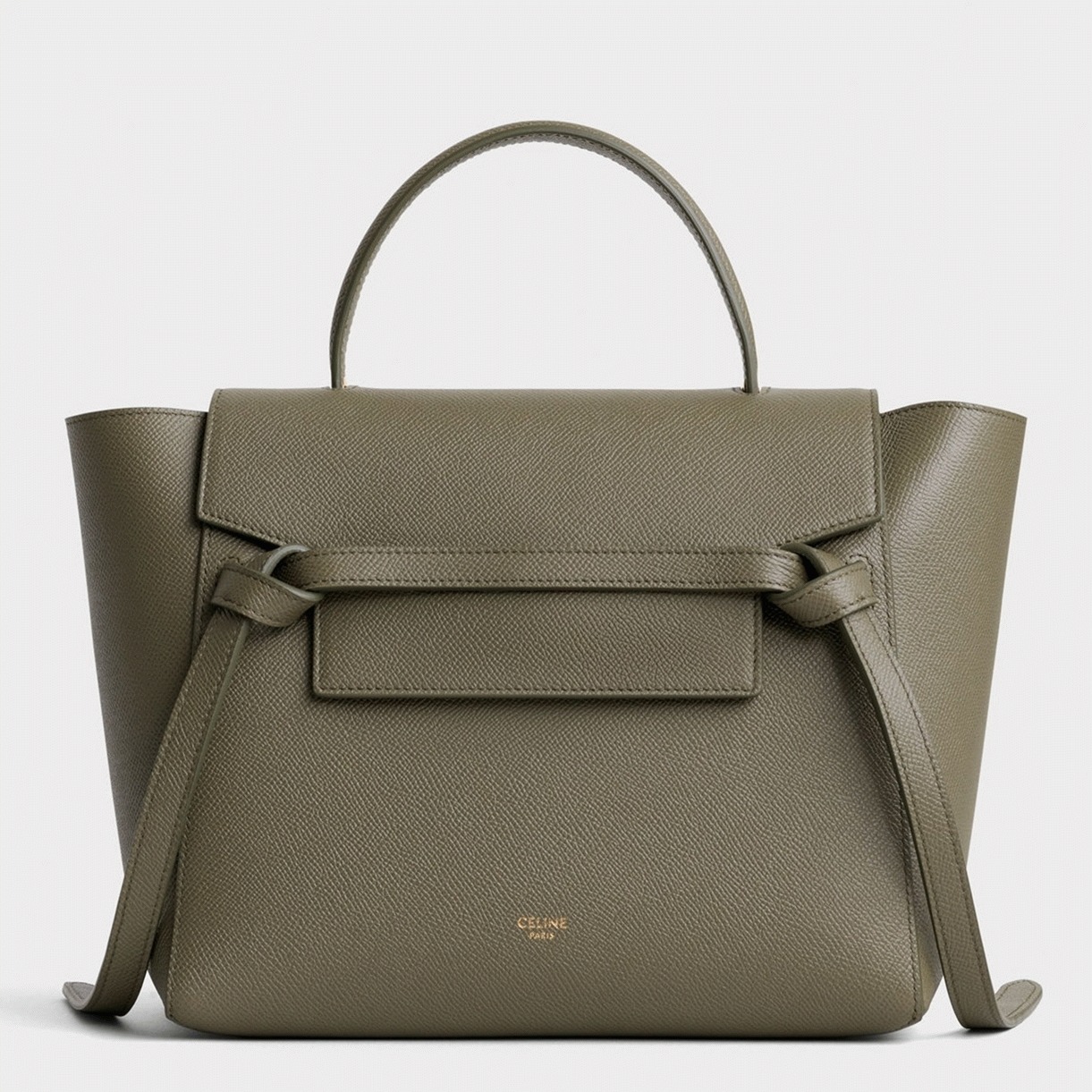 Celine Micro Belt Bag Replica in Army Green