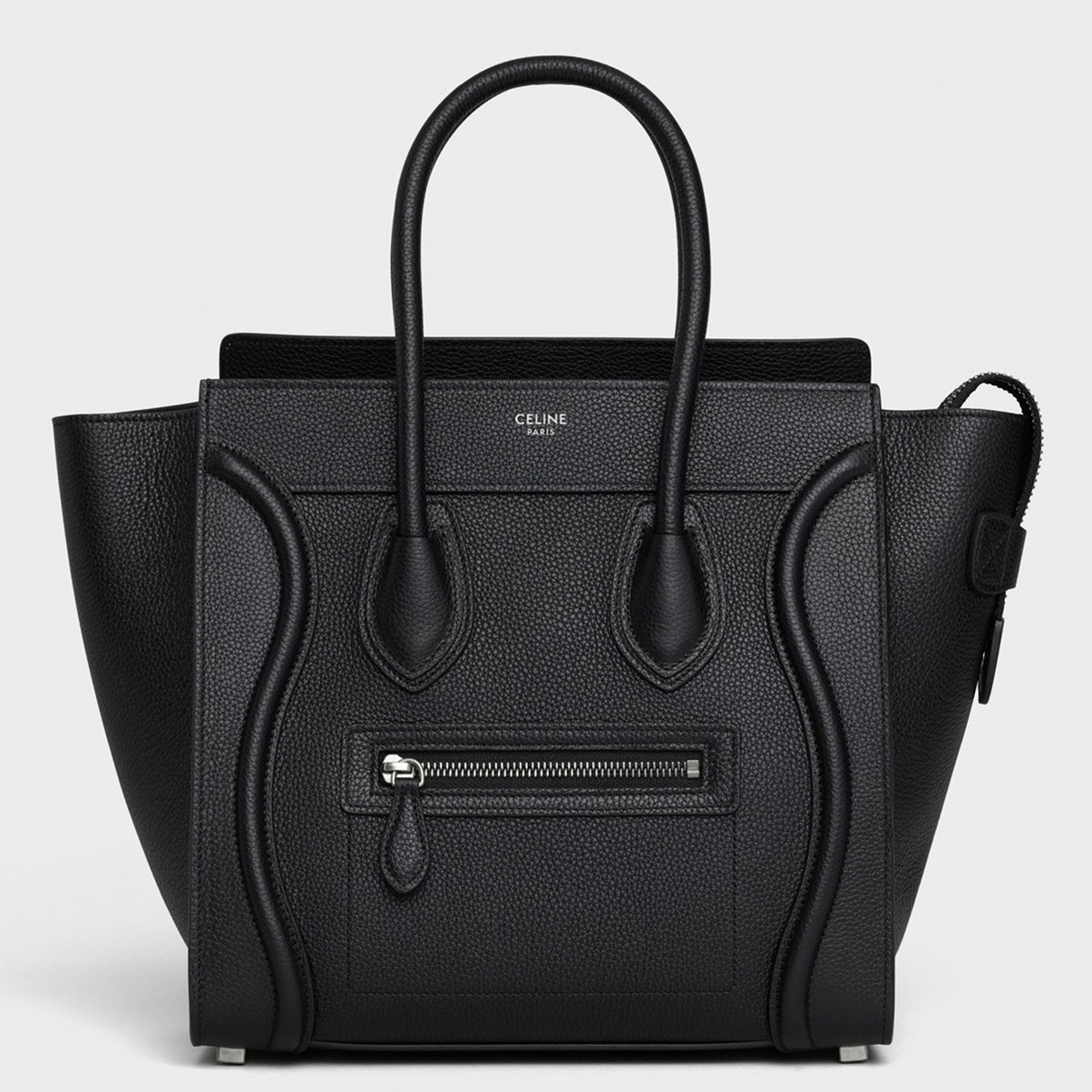 Celine Micro Luggage Tote Bag Replica in Black