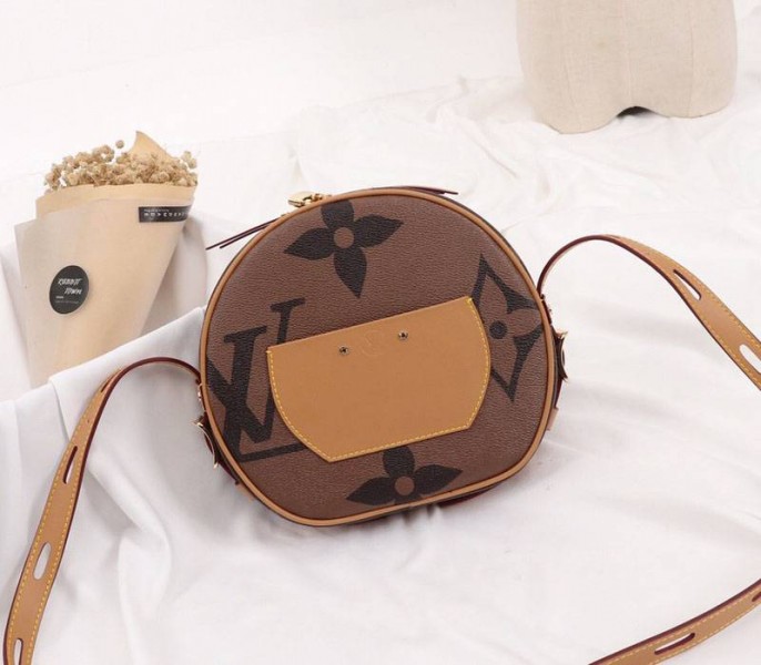 Louis Vuitton Monogram Reverse Canvas Boite Chapeau Souple Bag