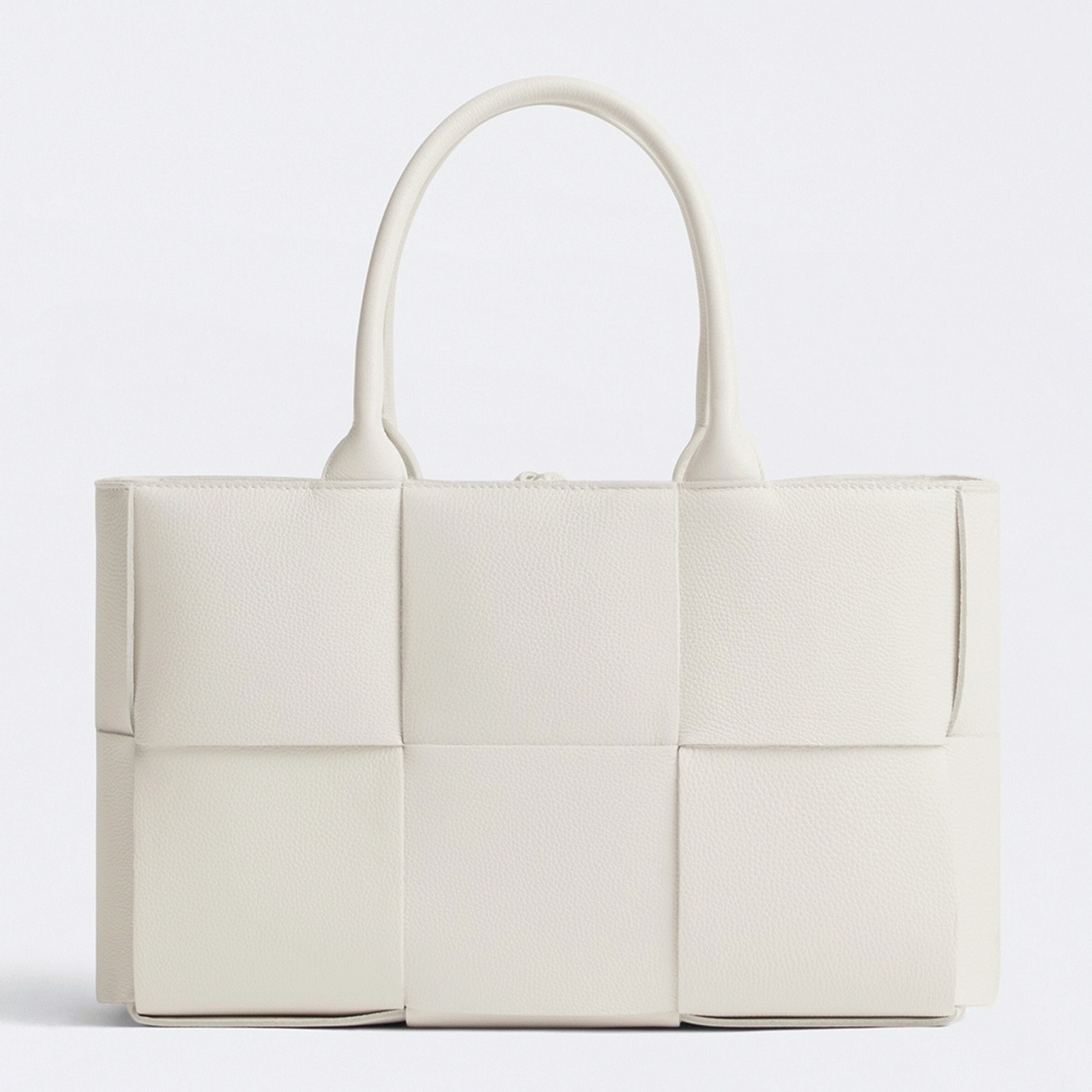 Replica Bottega Veneta Arco Small Tote White