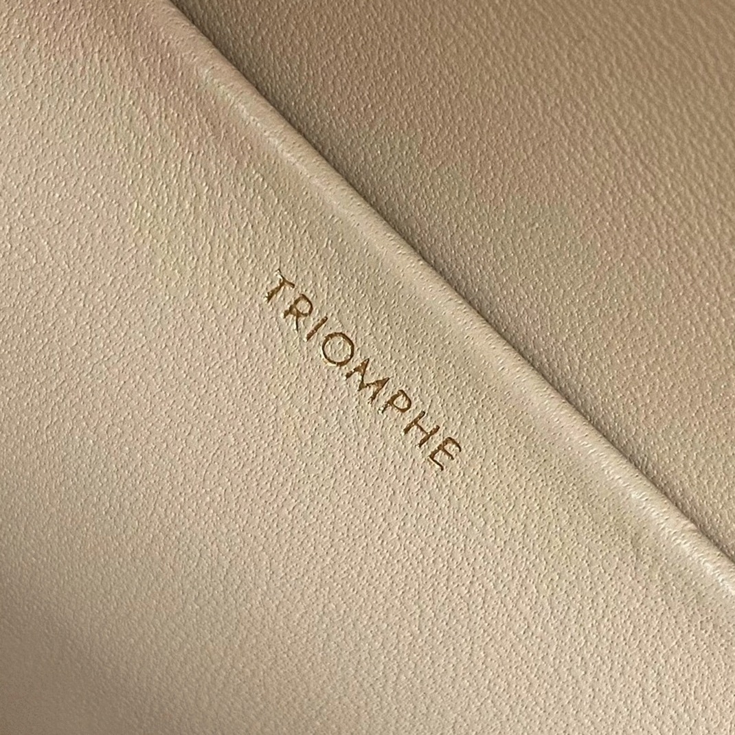 Top Quality Imitation Celine Triomphe Medium Bag In Nude