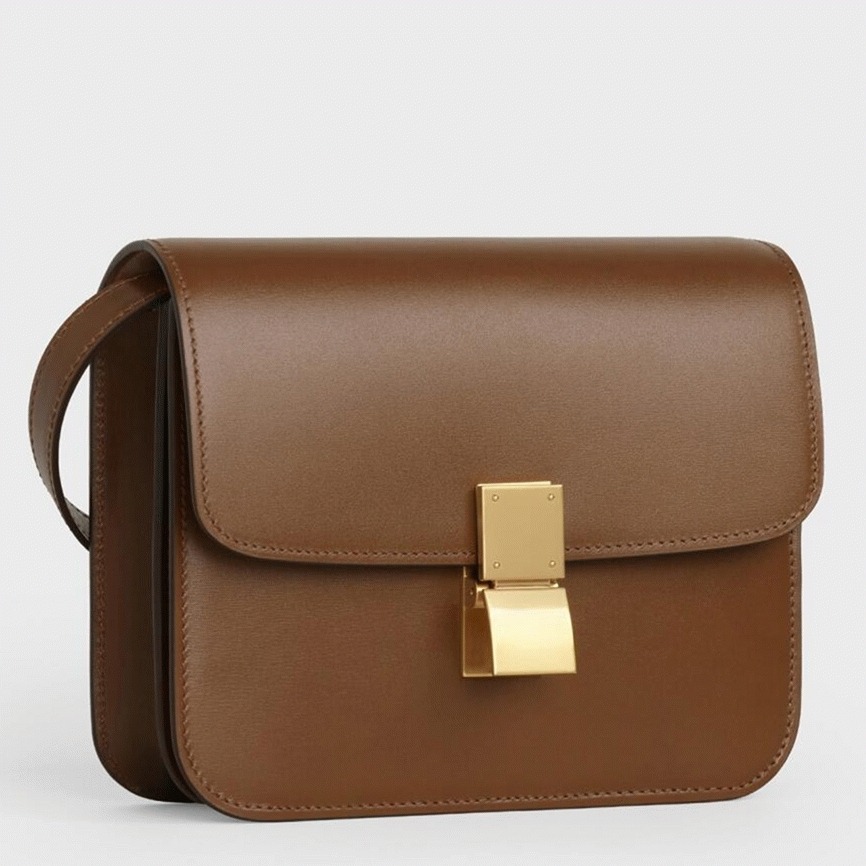 Top Quality Knockoff Celine Classic Box Teen Bag In Camel