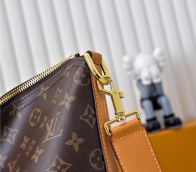 LV Monogram Canvas Vagabond Hobo