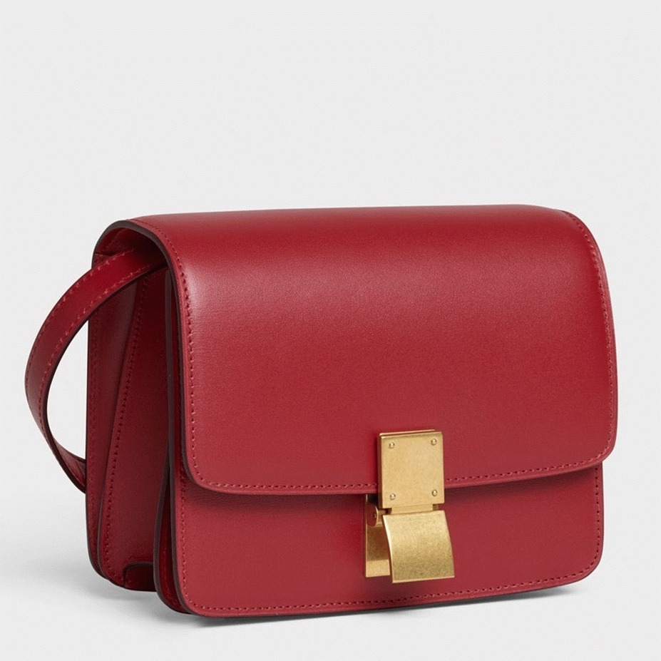 Top Quality Fake Celine Classic Box Small Bag In Red