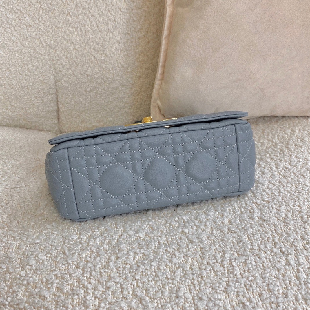 Dior Caro Small Bag Fake in Cloud Blue