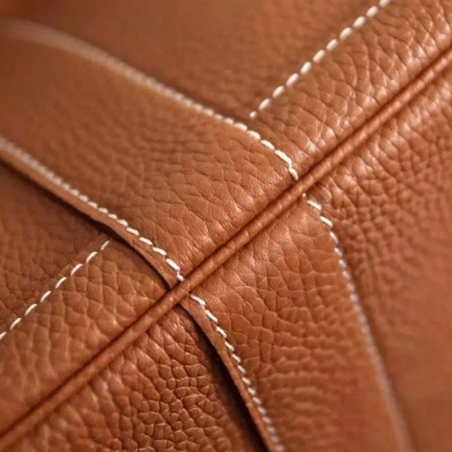 Brown Knockoff Hermes Garden Party 30cm Everyday Handbag