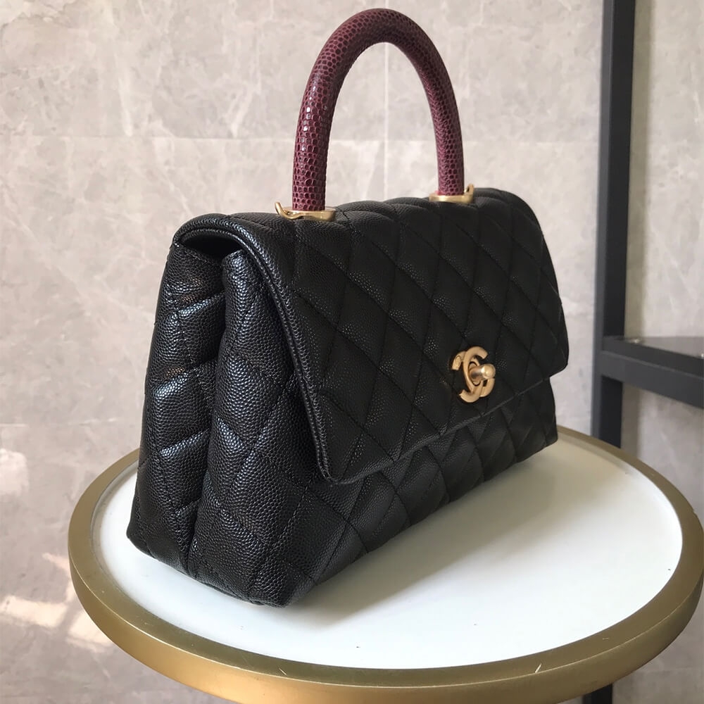 Chanel Coco handle flap shoulder bag PM