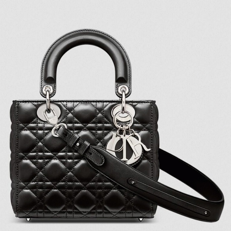 Dior Small Lady Dior My ABCDior Bag Knockoff in Noir
