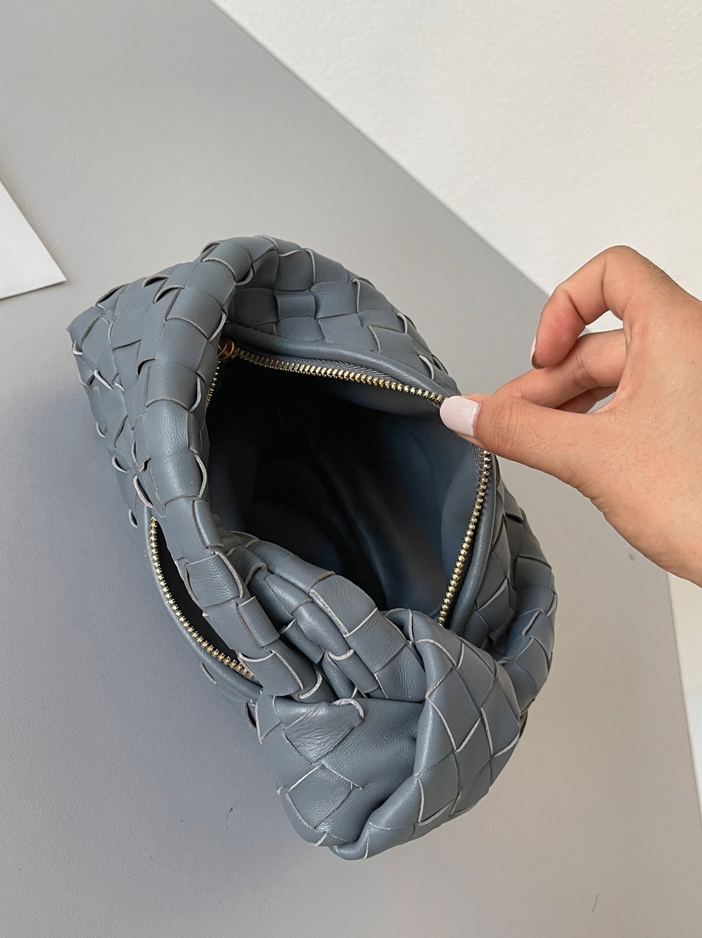 Fake Bottega Veneta BV Jodie Mini Bag Thunder