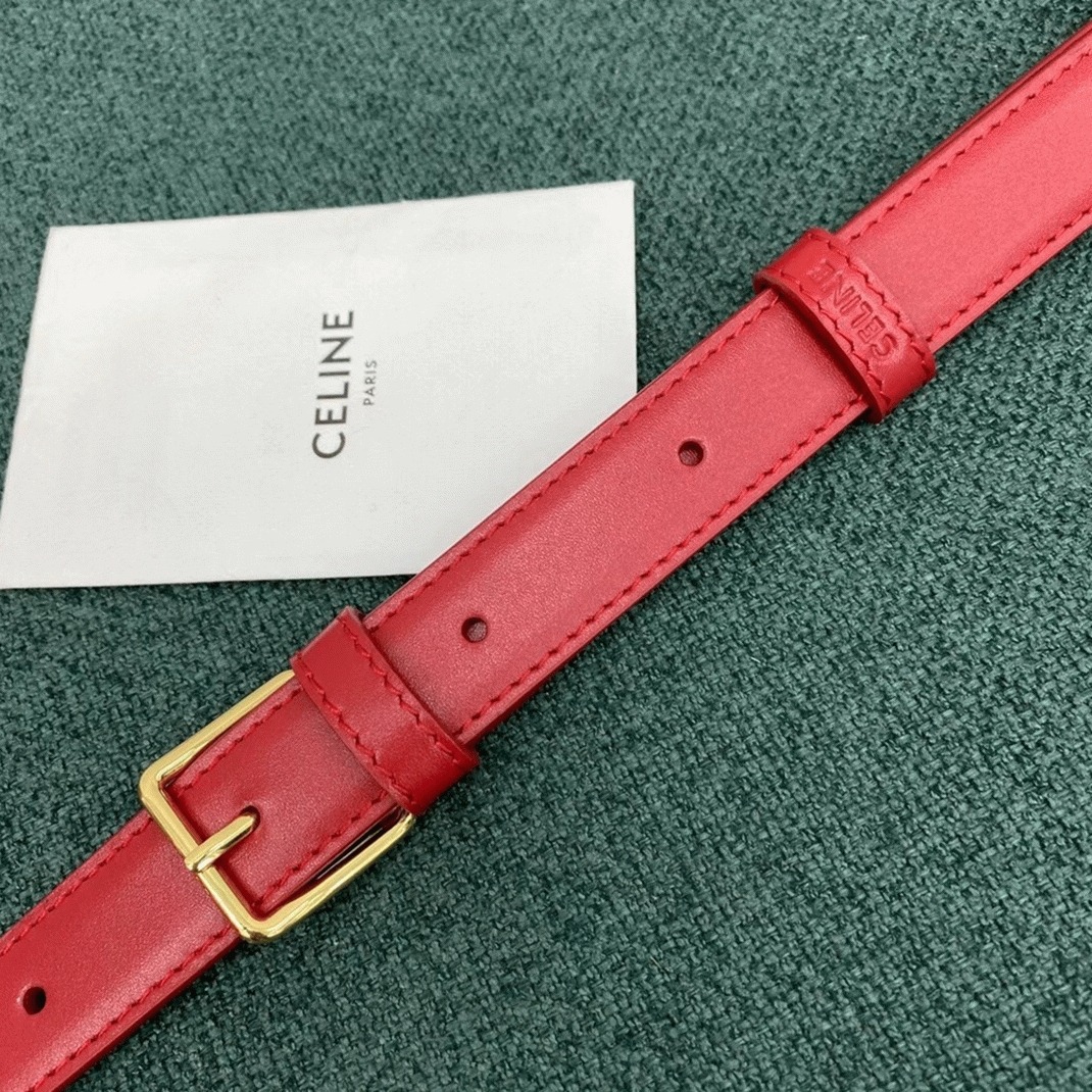 Top Quality Fake Celine Triomphe Large Bag In Red
