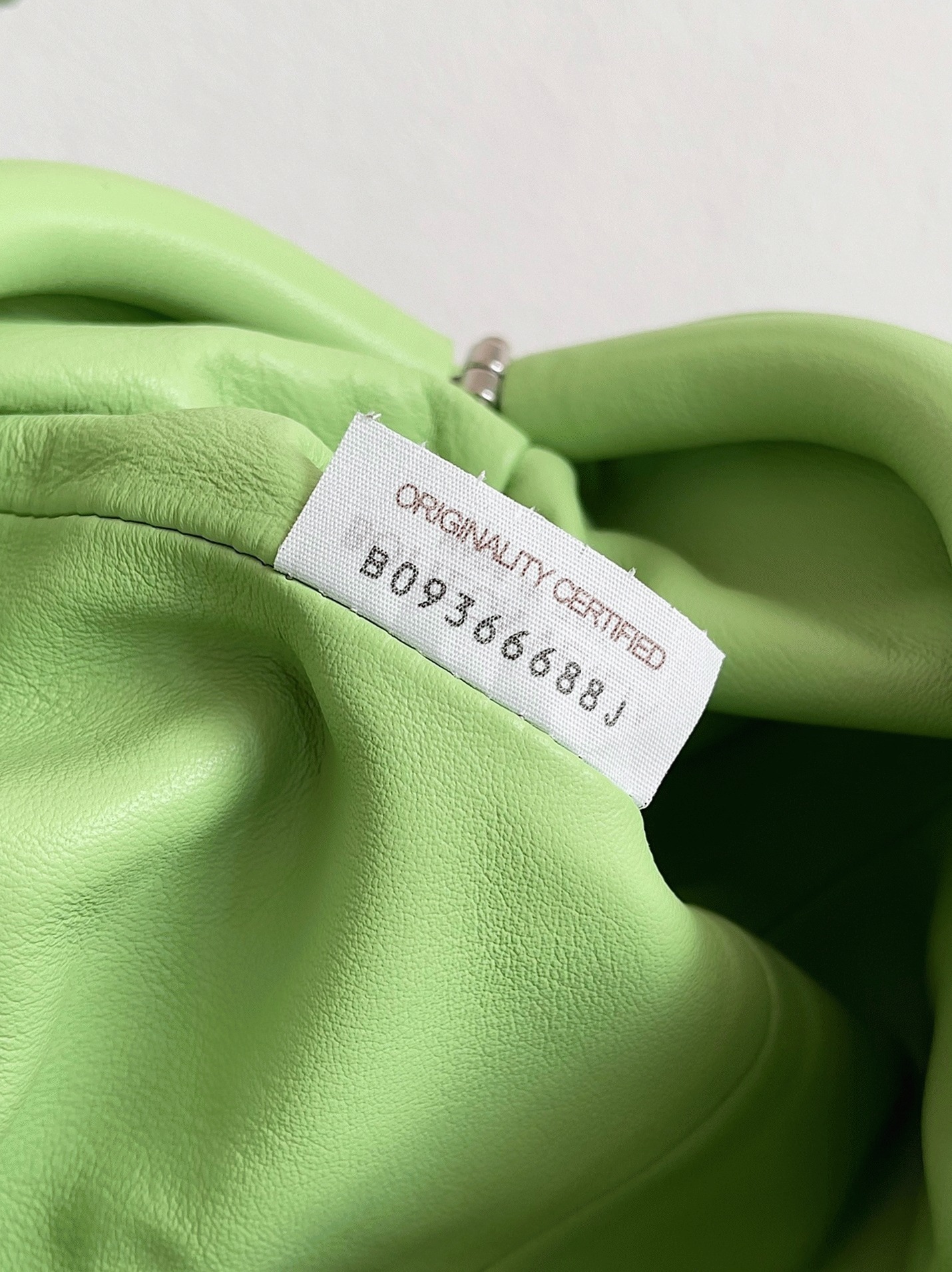 Fake Bottega Veneta Mini Pouch with Strap Pistachio