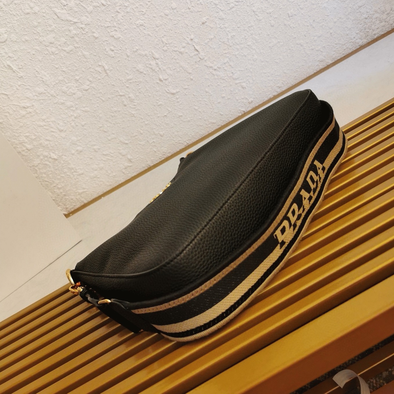 Prada Shoulder Bag Knockoff in Black