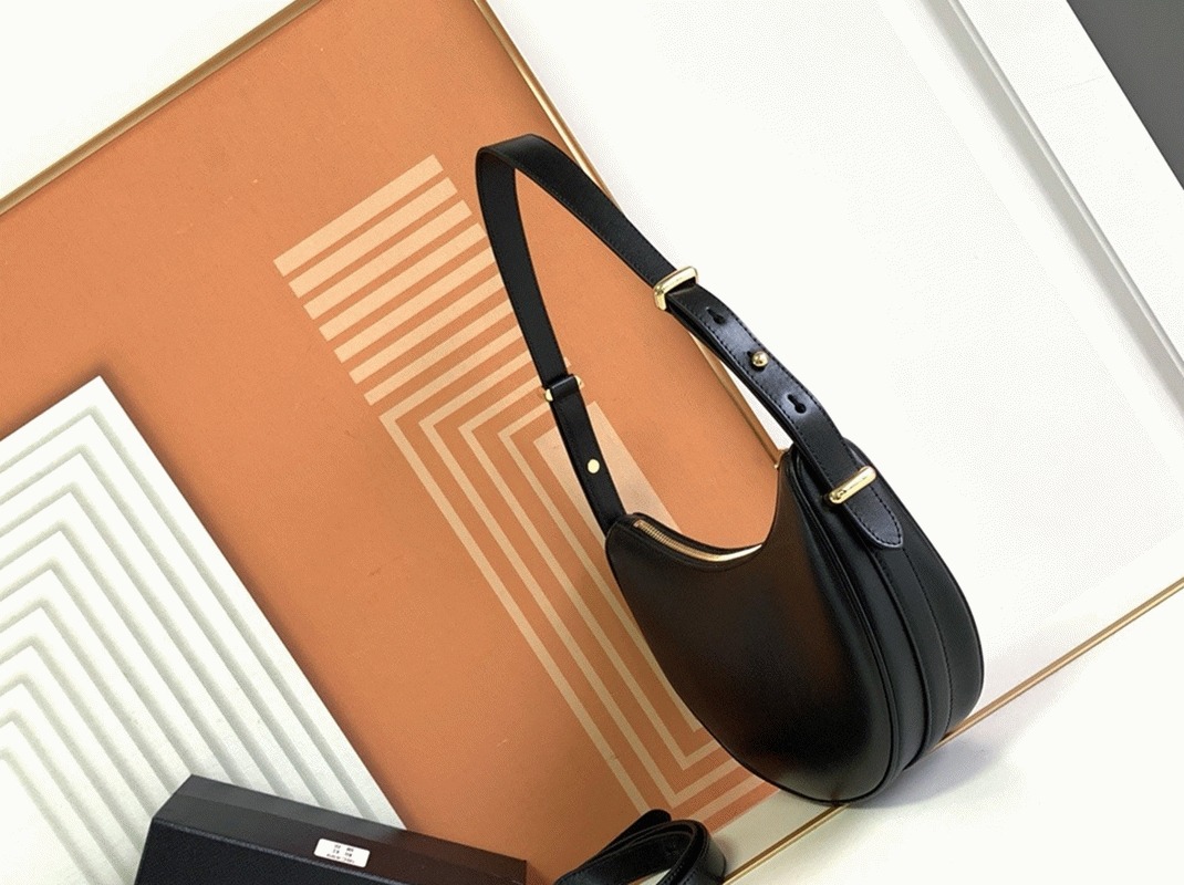 Black Prada Arque Shoulder Bag Replica