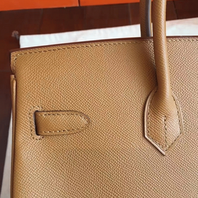 Brown Luxury Replica Hermes Birkin 35cm Handbag