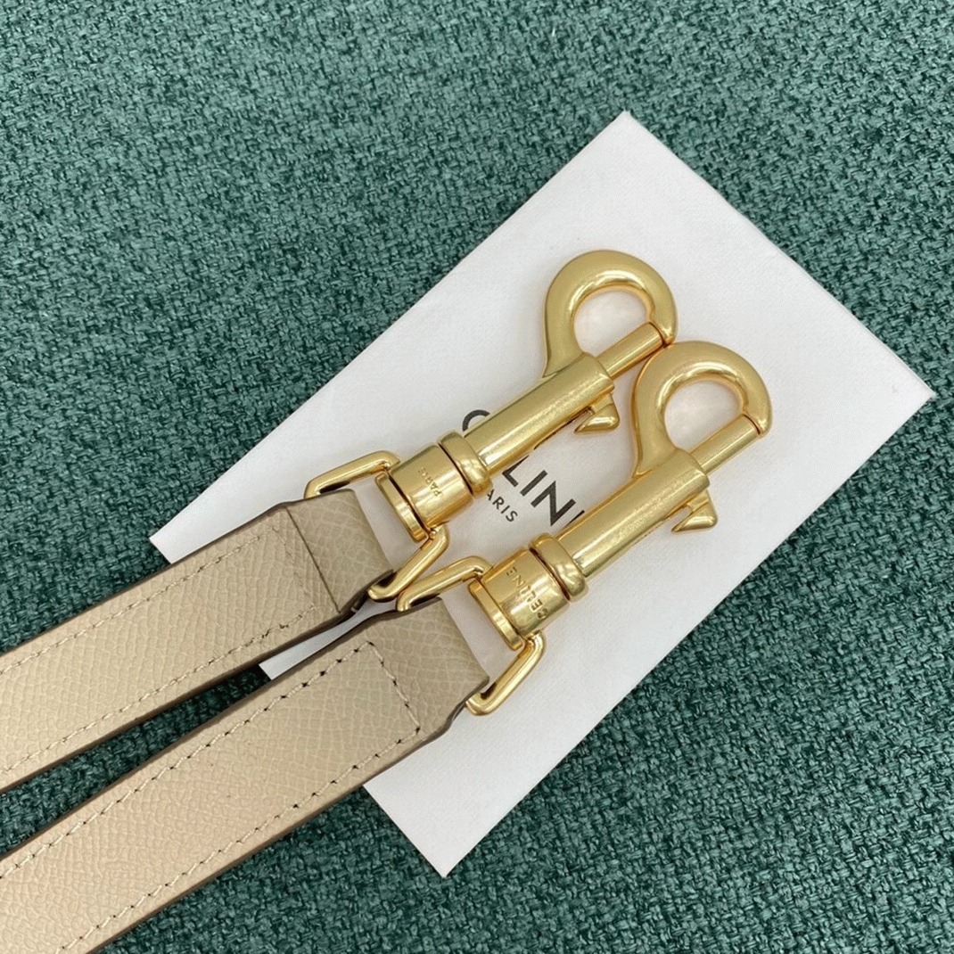 Celine Belt Nano Bag Knockoff in Light Beige