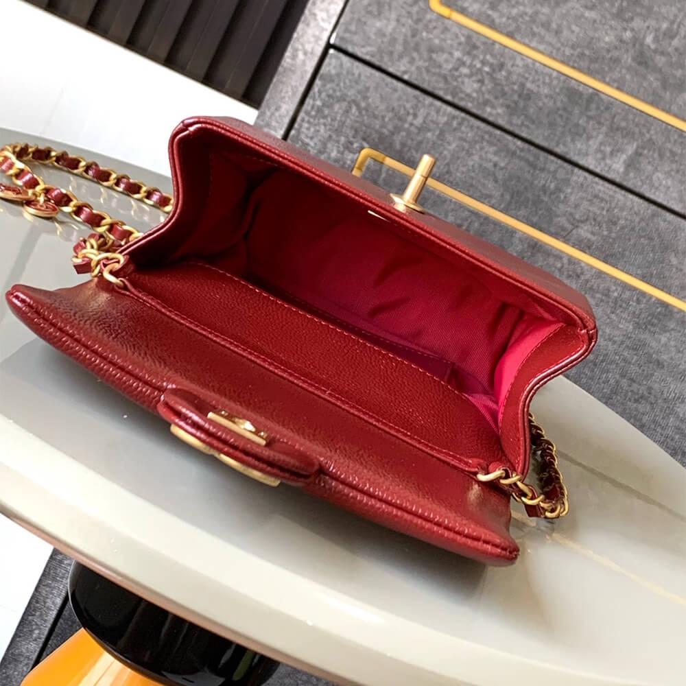 CHANEL Mini Flap Bag(high-end grade)