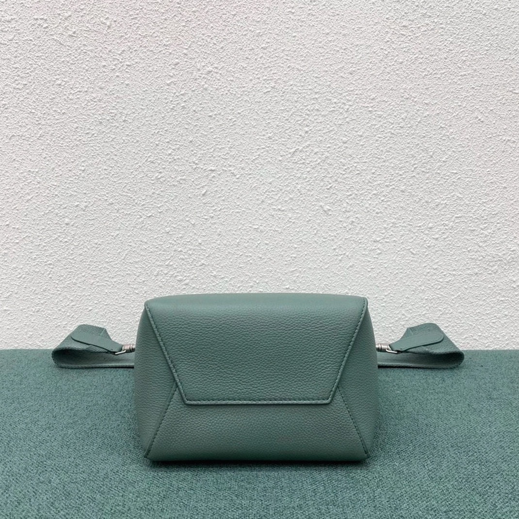 Top Quality Replica Celine Sangle Small Bucket Bag In Celadon Calfskin