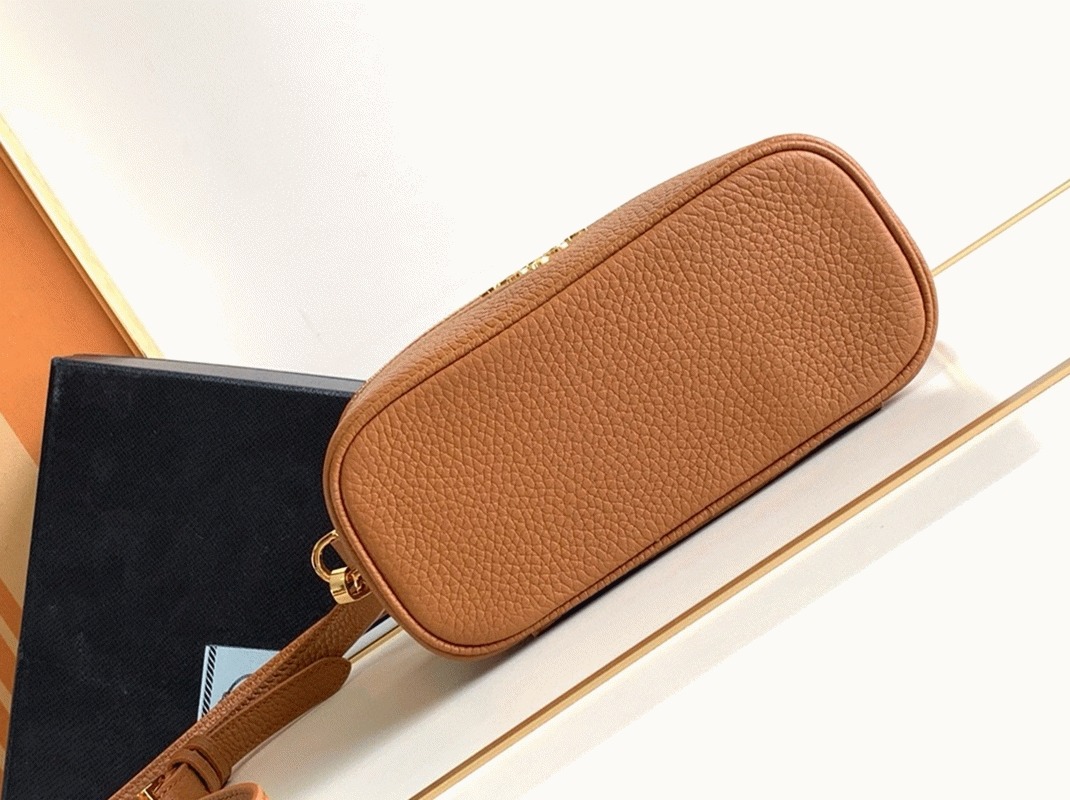 Prada Mini Vanity Bag Imitation in Brown