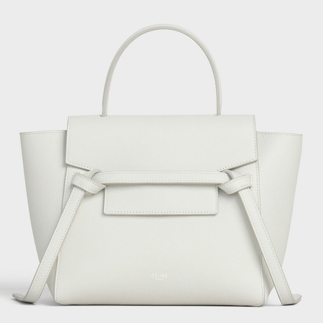 Celine Belt Nano Bag Knockoff in White