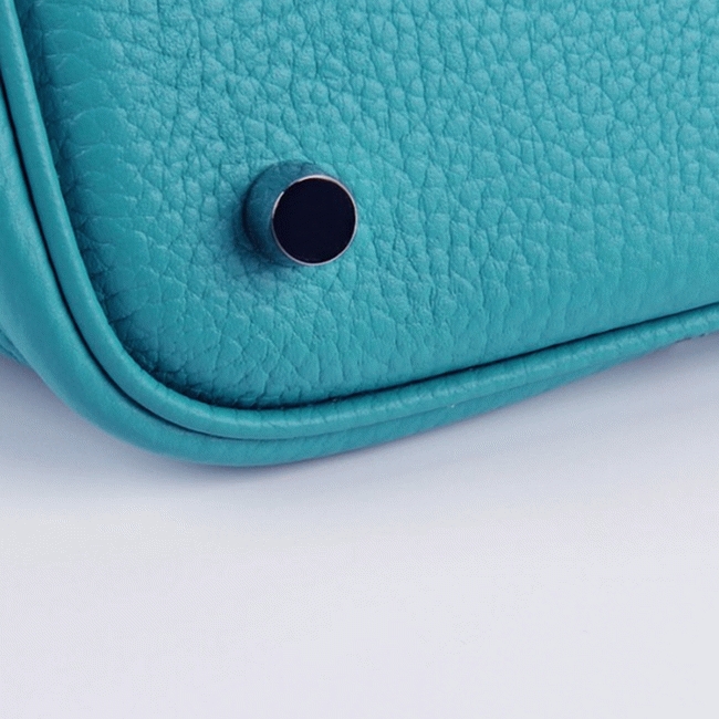 Turquoise replica Hermes Picotin Lock handbag