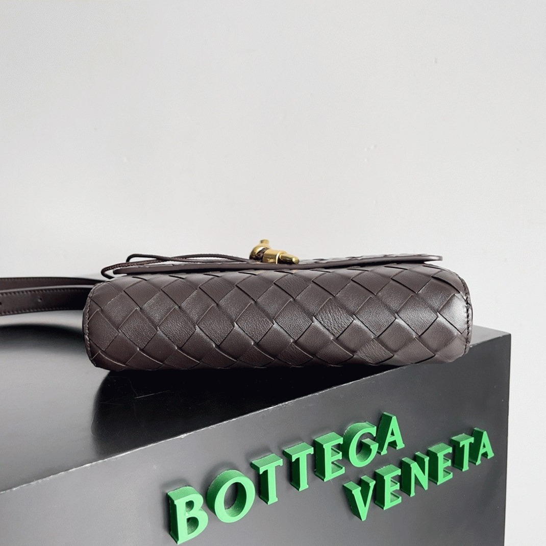 Fake Bottega Veneta Mini Andiamo Cross-Body Bag Fondant