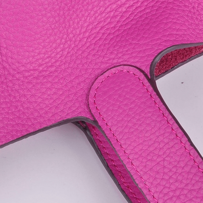 Peach fake Hermes Picotin Lock handbag