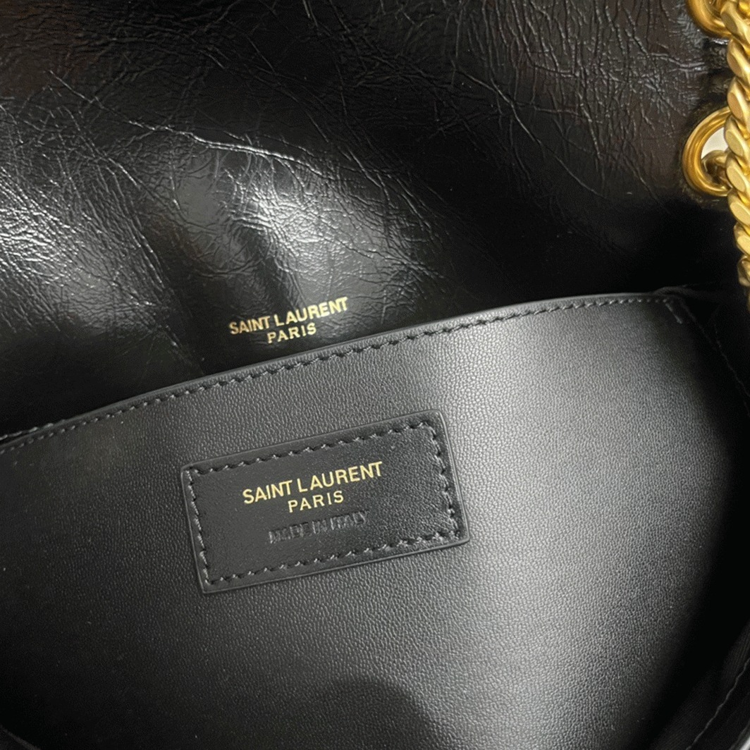 Replica Saint Laurent Niki Baby Chain Bag Black