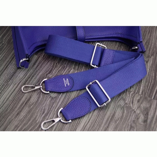Electric Blue Evelyne III PM Bag Replica AAA Hermes Crossbody