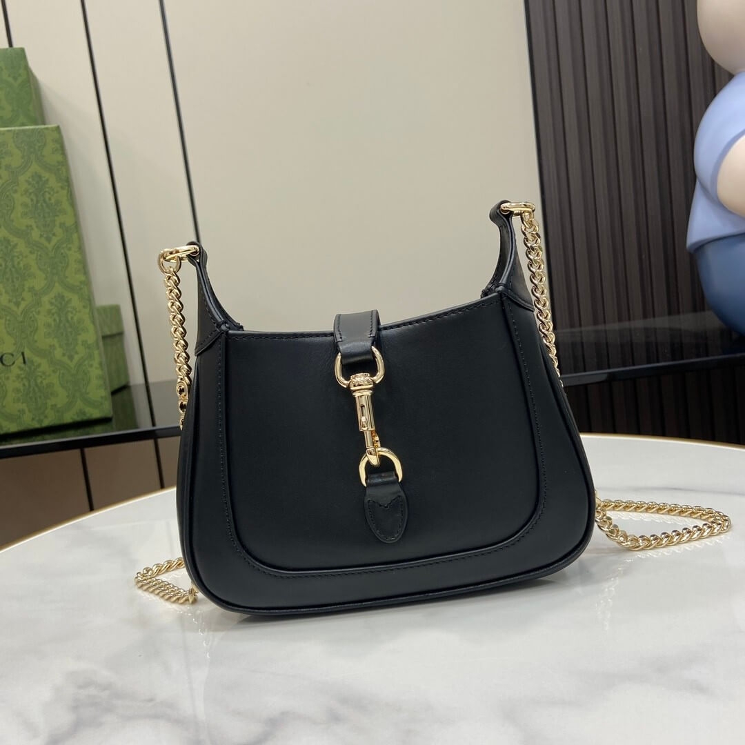 Gucci Jackie Notte Smooth surface Mini Bag