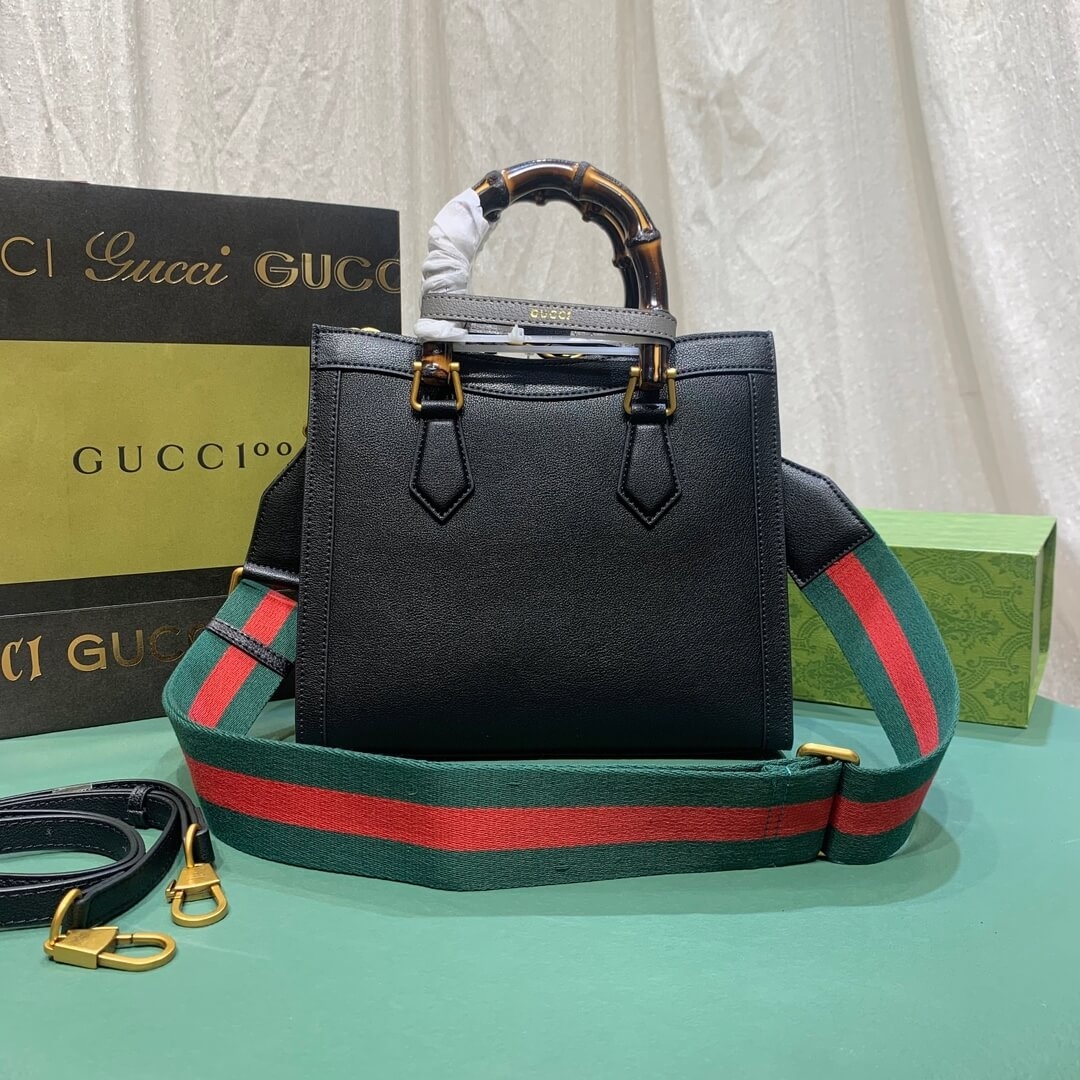 GUCCI DIANA BAMBOO SMALL TOTE BAG(high-end grade)