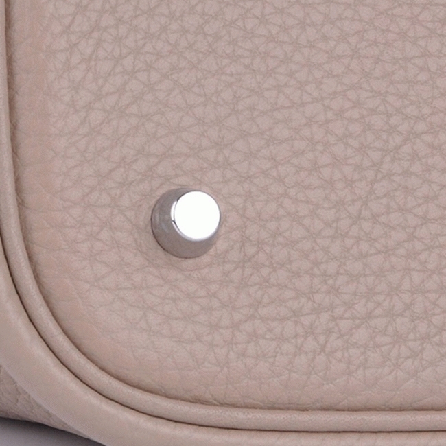 Grey knockoff Hermes Picotin Lock handbag