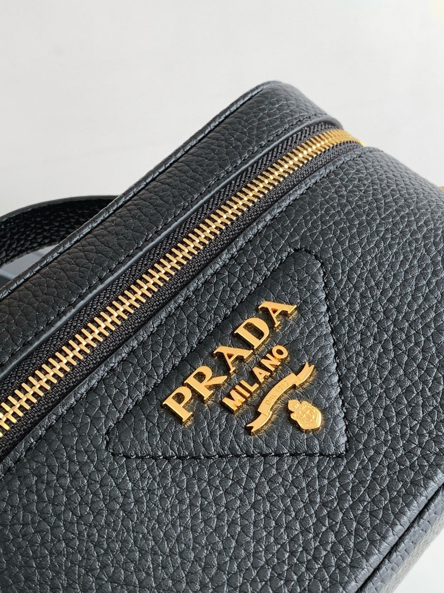 Prada Mini Vanity Bag Replica in Black