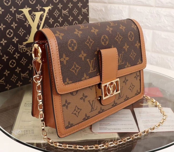 Louis Vuitton Monogram Reverse Canvas Dauphine Bag