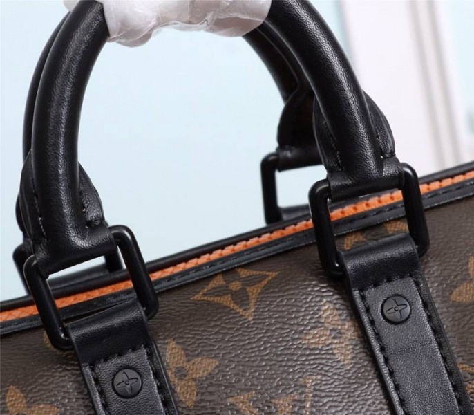 Louis Vuitton Monogram Canvas Mens Zoooom With Friends Nano Keepall Travel Bag